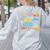 Hello Word In Different Languages Travel And Teacher Lover Women's Sweatshirt Back Print Ash Hello Word In Different Languages Travel And Teacher Lover Women's Sweatshirt Back Print Ash