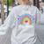 Helping Tiny Humans To Do Big Things Teacher Women Women's Sweatshirt Back Print Ash Helping Tiny Humans To Do Big Things Teacher Women Women's Sweatshirt Back Print Ash