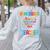Homebound Teacher Appreciation Week Back To School Heart Women's Sweatshirt Back Print Ash Homebound Teacher Appreciation Week Back To School Heart Women's Sweatshirt Back Print Ash