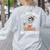 I’Ll Just Wait Until It’s Quiet Skeleton Teacher Women's Sweatshirt Back Print Ash I’Ll Just Wait Until It’s Quiet Skeleton Teacher Women's Sweatshirt Back Print Ash