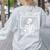 Ill Just Wait Until Its Quiet Teacher Lazy Halloween Costume Women's Sweatshirt Back Print Ash Ill Just Wait Until Its Quiet Teacher Lazy Halloween Costume Women's Sweatshirt Back Print Ash