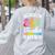 Because I'm The Art Teacher That's Why Artists Men Women Women's Sweatshirt Back Print Ash