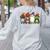 Inclusion Isn't Scary SLP Halloween Sped Teacher Animal Women's Sweatshirt Back Print Ash Inclusion Isn't Scary SLP Halloween Sped Teacher Animal Women's Sweatshirt Back Print Ash