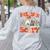 Inclusion Isn't Scary SLP Sped Teacher Halloween Women's Sweatshirt Back Print Ash
