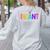 Infant Teacher Daycare Provider Childcare Teacher Women's Sweatshirt Back Print Ash Infant Teacher Daycare Provider Childcare Teacher Women's Sweatshirt Back Print Ash