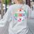 Instructional Coach Squad Teacher Assistant Support Team Women's Sweatshirt Back Print Ash Instructional Coach Squad Teacher Assistant Support Team Women's Sweatshirt Back Print Ash