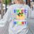 I Am Their Voice They Are My Heart Autism Awareness Teacher Women's Sweatshirt Back Print Ash I Am Their Voice They Are My Heart Autism Awareness Teacher Women's Sweatshirt Back Print Ash