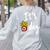 It's Fry Day Teacher Life Women's Sweatshirt Back Print Ash It's Fry Day Teacher Life Women's Sweatshirt Back Print Ash