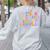 Its A Good Day To Run And Play PE Teacher Must Have Women's Sweatshirt Back Print Ash