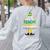 I Just Like To Teach Teaching My Favorite Christmas Teacher Women's Sweatshirt Back Print Ash I Just Like To Teach Teaching My Favorite Christmas Teacher Women's Sweatshirt Back Print Ash