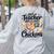 Just a Teacher Who Loves Chickens Chicken Farm Animal Lover Women's Sweatshirt Back Print Ash Just a Teacher Who Loves Chickens Chicken Farm Animal Lover Women's Sweatshirt Back Print Ash