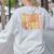 Kindergarten Teacher Fall Pumpkin Autumn Cute Women's Sweatshirt Back Print Ash Kindergarten Teacher Fall Pumpkin Autumn Cute Women's Sweatshirt Back Print Ash