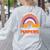 Kindergarten Teacher Pumpkin Patch Cute Women's Sweatshirt Back Print Ash Kindergarten Teacher Pumpkin Patch Cute Women's Sweatshirt Back Print Ash