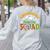 Kindergarten Zoo Field Trip Squad Matching Teacher Students Women's Sweatshirt Back Print Ash Kindergarten Zoo Field Trip Squad Matching Teacher Students Women's Sweatshirt Back Print Ash