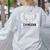 La Profe Mas Chingona Spanish Female Teacher Women's Sweatshirt Back Print Ash La Profe Mas Chingona Spanish Female Teacher Women's Sweatshirt Back Print Ash