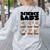 Labrador Retriever Science Labs Dog Lover Teacher Women's Sweatshirt Back Print Ash
