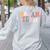 Last Day Of School Back To School Dream Team Teacher Kids Women's Sweatshirt Back Print Ash
