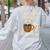 Latina Teacher Bilingual Educator Spanish Heritage Empower Women's Sweatshirt Back Print Ash