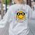 Lets Learn Today Shirt Smile Face 4K Teacher Back To School Women's Sweatshirt Back Print Ash Lets Learn Today Shirt Smile Face 4K Teacher Back To School Women's Sweatshirt Back Print Ash