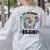 Let The Games Field Day Begin Tie Dye Adults Teacher Kids Women's Sweatshirt Back Print Ash Let The Games Field Day Begin Tie Dye Adults Teacher Kids Women's Sweatshirt Back Print Ash