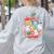 Let's Learn Today Teacher Motivational Back To School Women's Sweatshirt Back Print Ash Let's Learn Today Teacher Motivational Back To School Women's Sweatshirt Back Print Ash