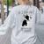 Life Is Better With A Boston Terrier Dog For Lover Women's Sweatshirt Back Print Ash