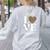 Love Leopard Print Teacher Cheetah School Inspire Teach Women's Sweatshirt Back Print Ash Love Leopard Print Teacher Cheetah School Inspire Teach Women's Sweatshirt Back Print Ash