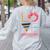 Love Montessori Education Math Teacher Women's Sweatshirt Back Print Ash Love Montessori Education Math Teacher Women's Sweatshirt Back Print Ash