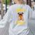 Lovely Harry Pugger Pug Women's Sweatshirt Back Print Ash
