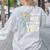Make Your Mark Dandelion Happy Dot Day Shirts Teacher Kids Women's Sweatshirt Back Print Ash