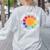 Make Your Mark For a International Dot Day Teacher Dot Lover Women's Sweatshirt Back Print Ash Make Your Mark For a International Dot Day Teacher Dot Lover Women's Sweatshirt Back Print Ash