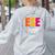 Matching ESE Squad First Last Day Team Teacher Student Tribe Women's Sweatshirt Back Print Ash Matching ESE Squad First Last Day Team Teacher Student Tribe Women's Sweatshirt Back Print Ash