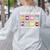 Math Is My Jam And Im Here To Spread It Math Teacher Women's Sweatshirt Back Print Ash Math Is My Jam And Im Here To Spread It Math Teacher Women's Sweatshirt Back Print Ash