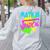 Math Is Radical Retro 80s Vintage Algebra Teacher Women's Sweatshirt Back Print Ash Math Is Radical Retro 80s Vintage Algebra Teacher Women's Sweatshirt Back Print Ash