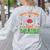 Math Teacher Love Brain Heart Skeleton Hand Zombie Halloween Women's Sweatshirt Back Print Ash Math Teacher Love Brain Heart Skeleton Hand Zombie Halloween Women's Sweatshirt Back Print Ash