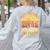 Math Teacher Shirt Math Teachers Love Brains Halloween Math For Men Women Women's Sweatshirt Back Print Ash
