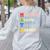Math Teacher Math Student Mathematics Women's Sweatshirt Back Print Ash Math Teacher Math Student Mathematics Women's Sweatshirt Back Print Ash