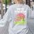 Math Teachers Love Brains Zombie Teacher School Halloween Women's Sweatshirt Back Print Ash Math Teachers Love Brains Zombie Teacher School Halloween Women's Sweatshirt Back Print Ash