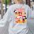 Mickey Mouse Teacher Life Women's Sweatshirt Back Print Ash Mickey Mouse Teacher Life Women's Sweatshirt Back Print Ash