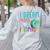 Multilingual Teacher In Dos Idiomas Linguist Language Women's Sweatshirt Back Print Ash
