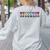 Music Teacher Hearts Music Teaching Women's Sweatshirt Back Print Ash
