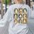 Music Teacher Orchestra Spooky Halloween Ghost Band Women's Sweatshirt Back Print Ash