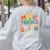 Music Teacher Music Sing Play Dance Choir Piano Women's Sweatshirt Back Print Ash Music Teacher Music Sing Play Dance Choir Piano Women's Sweatshirt Back Print Ash