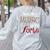 Music Teacher Teaching Music Is My Forte For Music Lovers Women's Sweatshirt Back Print Ash