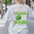 Music Teachers Love Brains Cute Teaching Halloween Women's Sweatshirt Back Print Ash