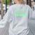 Musical 67 Music Meme Slang Six Seven Music Teacher Women's Sweatshirt Back Print Ash