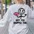 Nerdy Hey You Dropped This Brain Math Teacher Women's Sweatshirt Back Print Ash