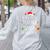 Be Nice Teacher Santa Watching Xmas School Students For Men Women Women's Sweatshirt Back Print Ash Be Nice Teacher Santa Watching Xmas School Students For Men Women Women's Sweatshirt Back Print Ash