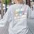 Not All Super Heroes Wear Capes Paraprofessional Teacher Women's Sweatshirt Back Print Ash