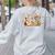 Occupational Therapy Fall Autumn Pumpkin Flower OTA Teacher Women's Sweatshirt Back Print Ash Occupational Therapy Fall Autumn Pumpkin Flower OTA Teacher Women's Sweatshirt Back Print Ash